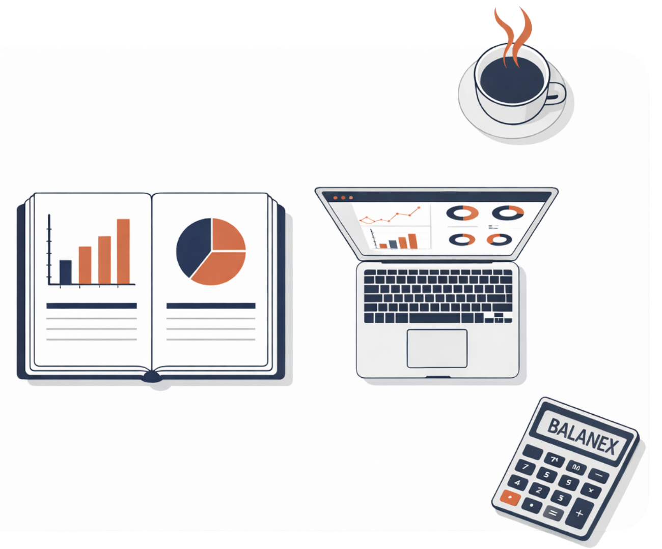 Balanex Bookkeeping Illustration